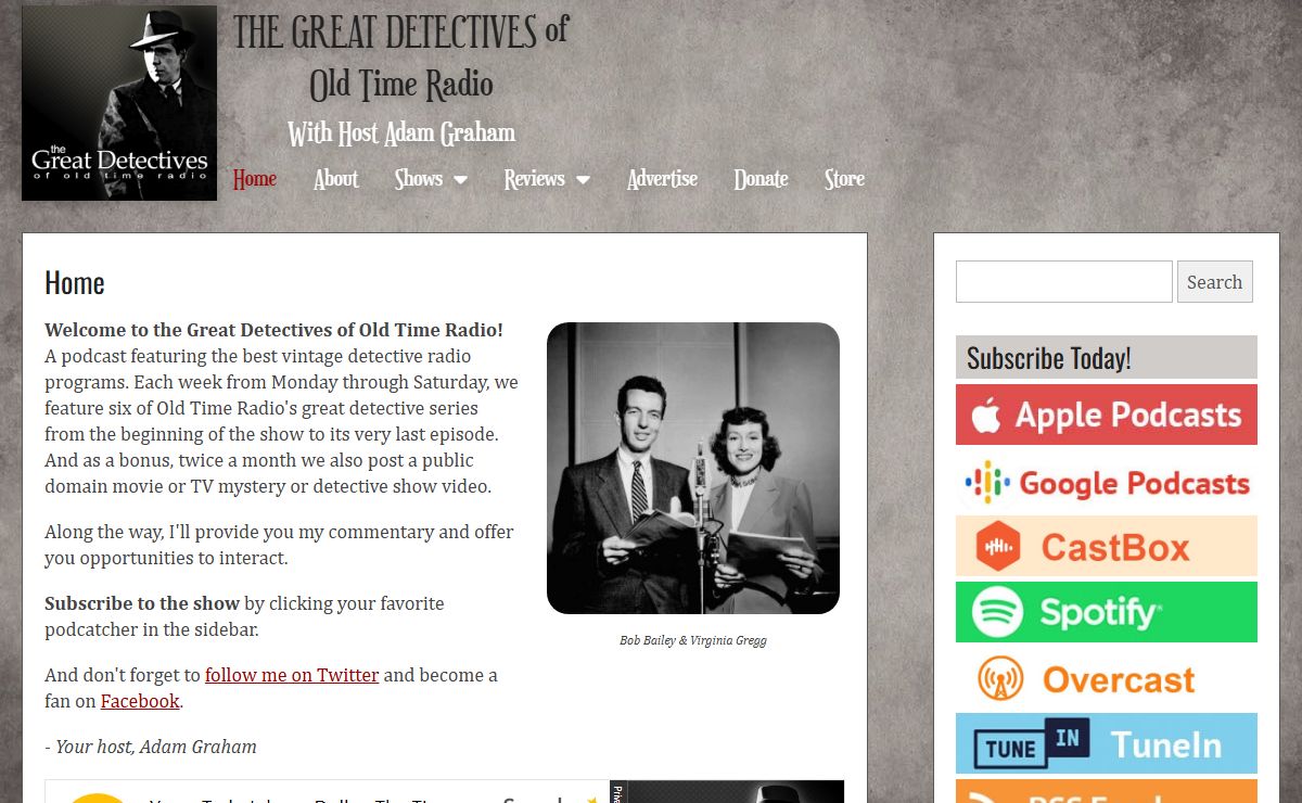 Great Detectives of Old Time Radio