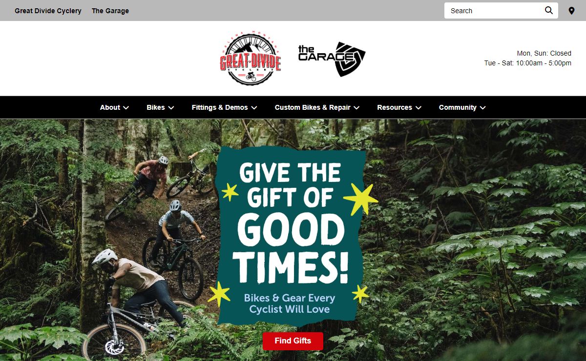 Great Divide Cyclery & The Garage | Helena, MT