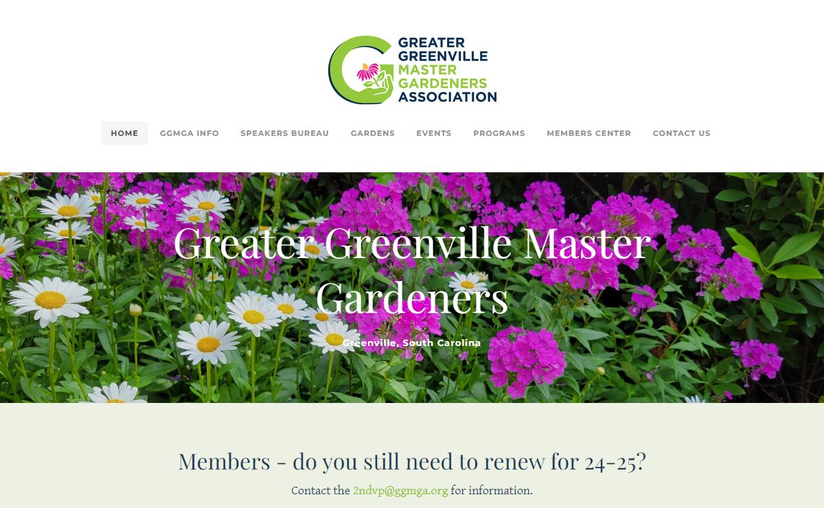 Greater Greenville Master Gardeners - Home