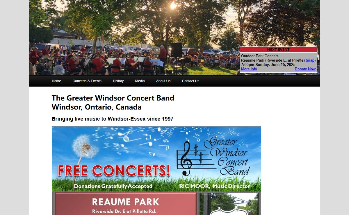 Greater Windsor Concert Band