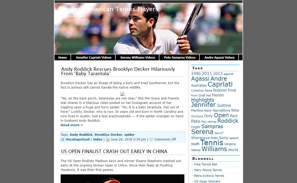 Greatest American Tennis Players