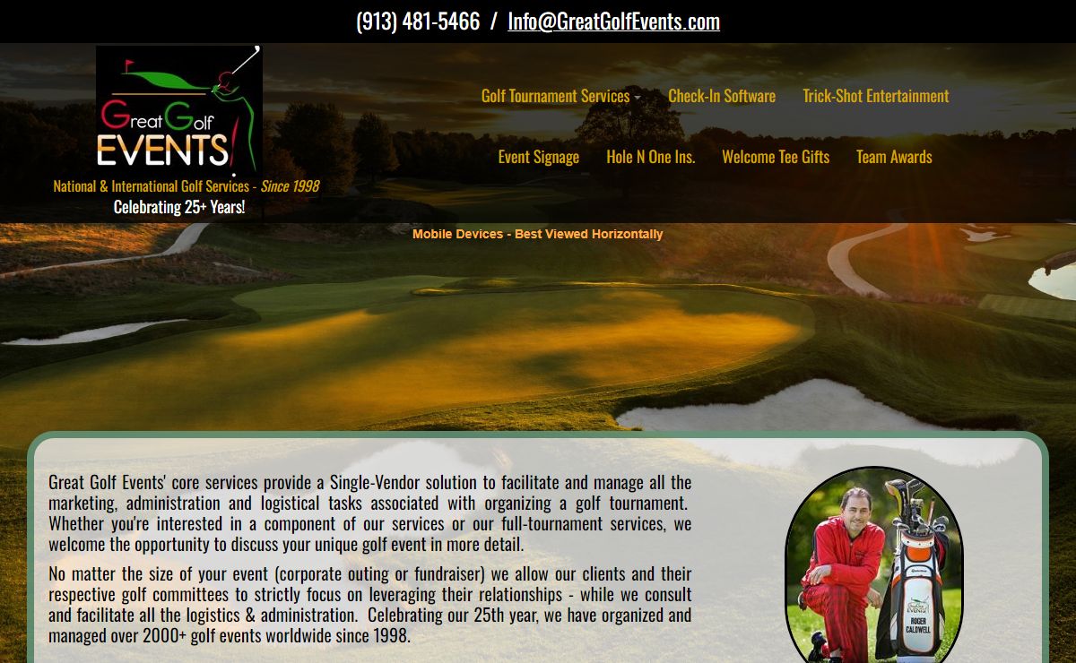 Golf Tournament Management & Planning Services