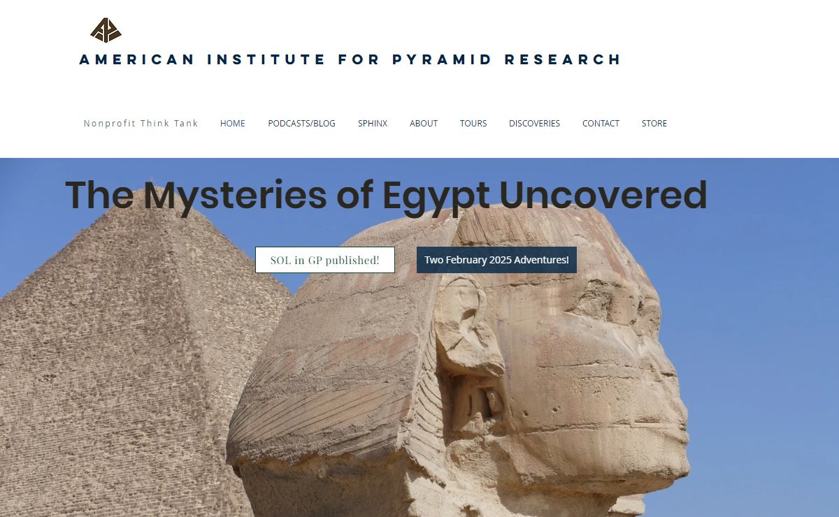 Egypt Uncovered | American Institute for Pyramid Research