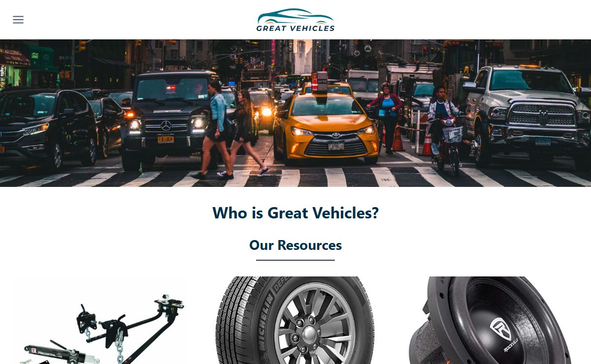 Home | Great Vehicles