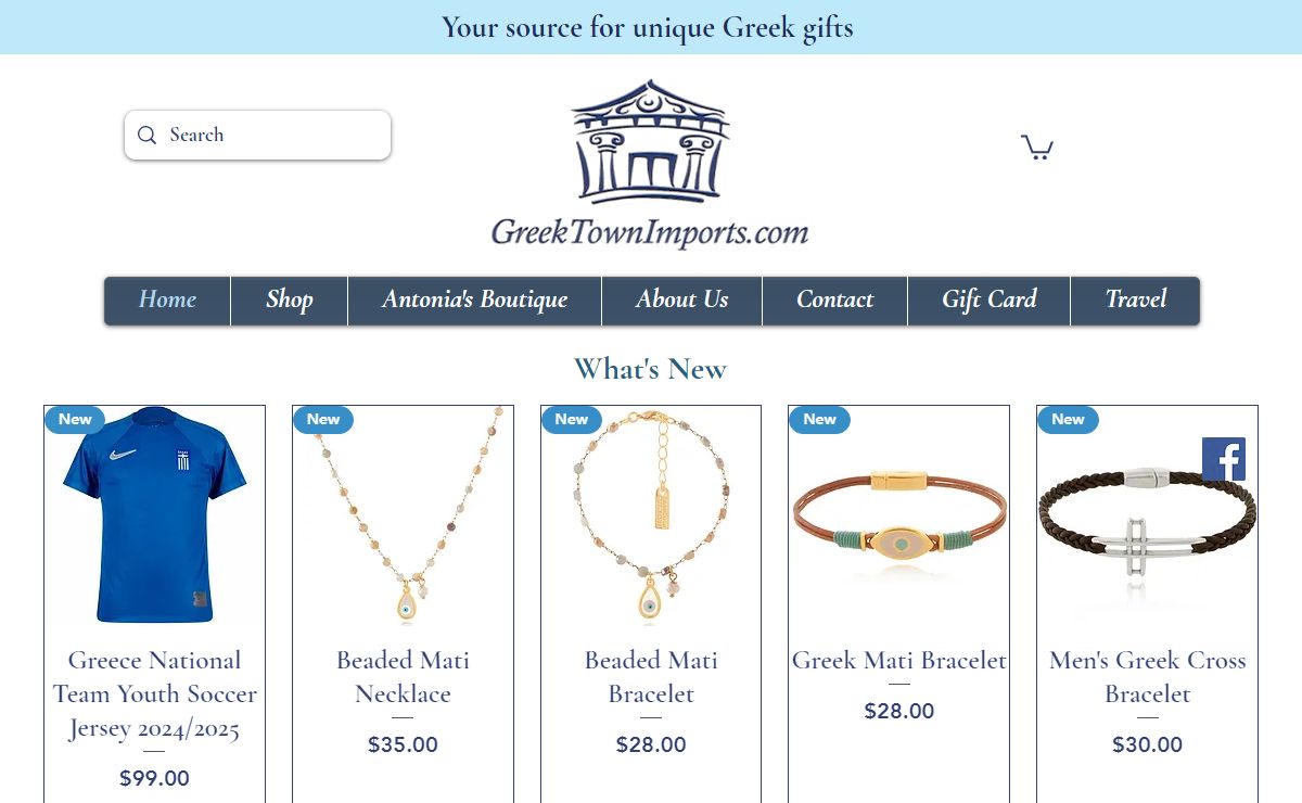 GreekTownImports.com | Unique Greek Gifts | Tarpon Springs, Florida, USA