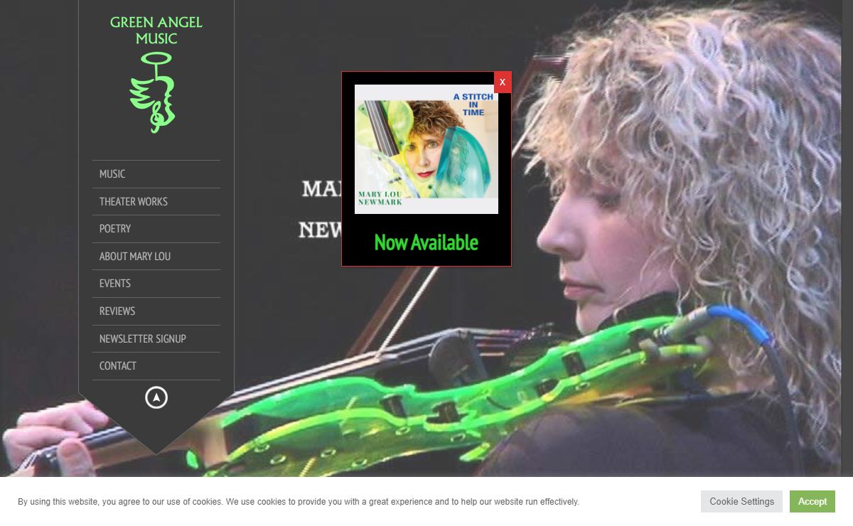 Green Angel Music - Mary Lou Newmark