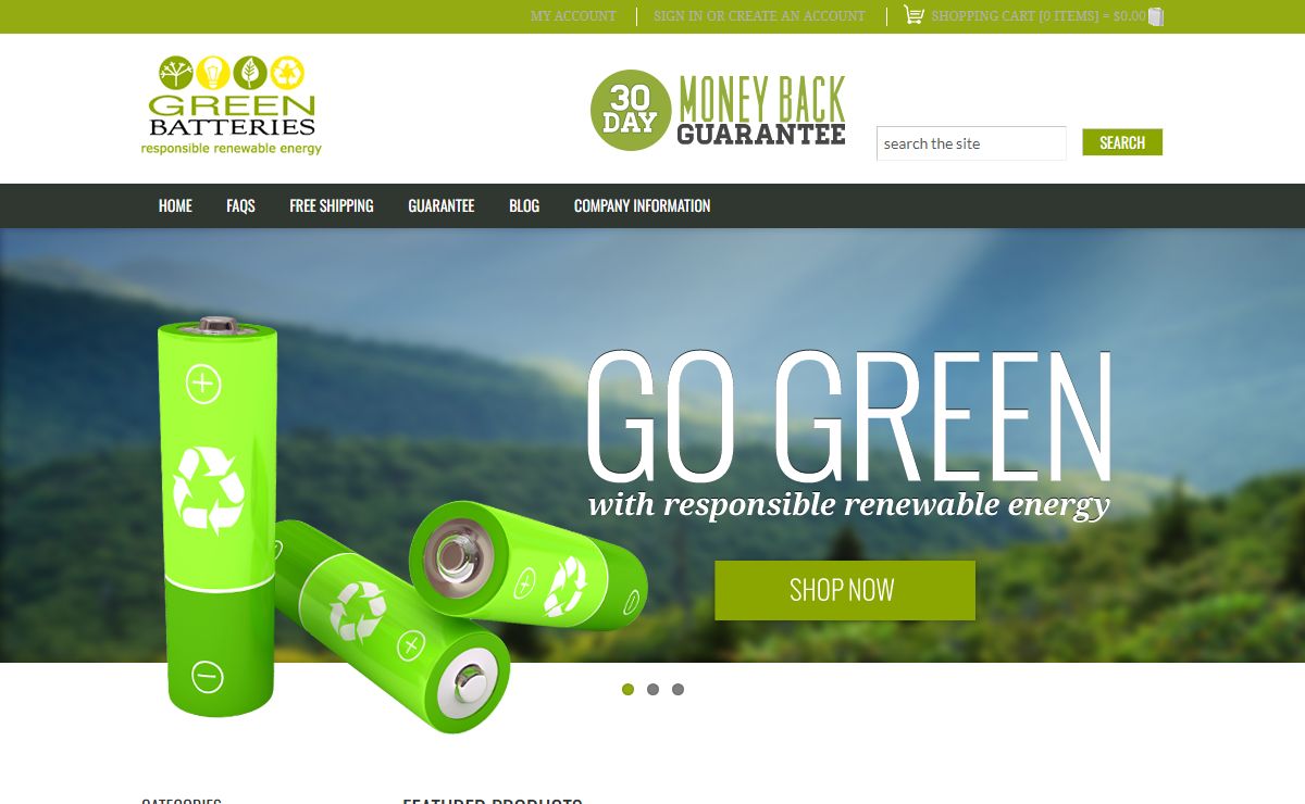 Rechargeable Batteries | Chargers | Battery Testers & Accessories - Greenbatteries.com