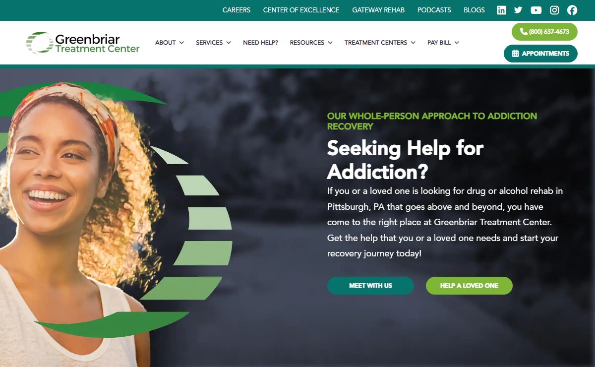 Greenbriar Treatment Center | Recovery Center Near Me
