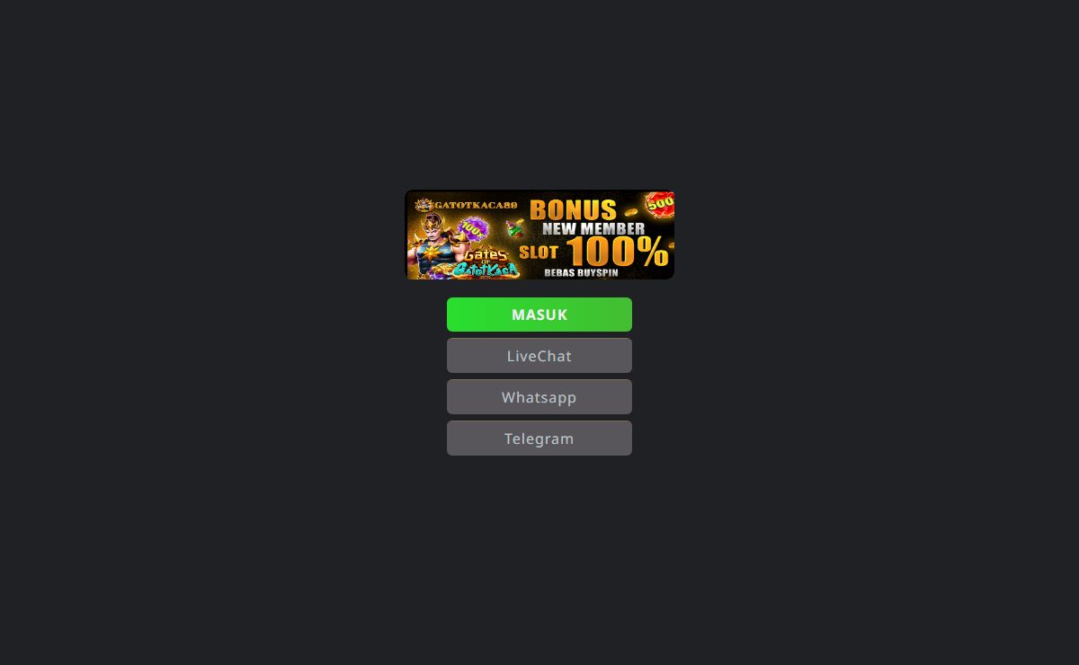 Gatotkaca89 - Gatotkaca89: Pilihan Terbaik Untuk Memulai Bermain Game Apa Saja!