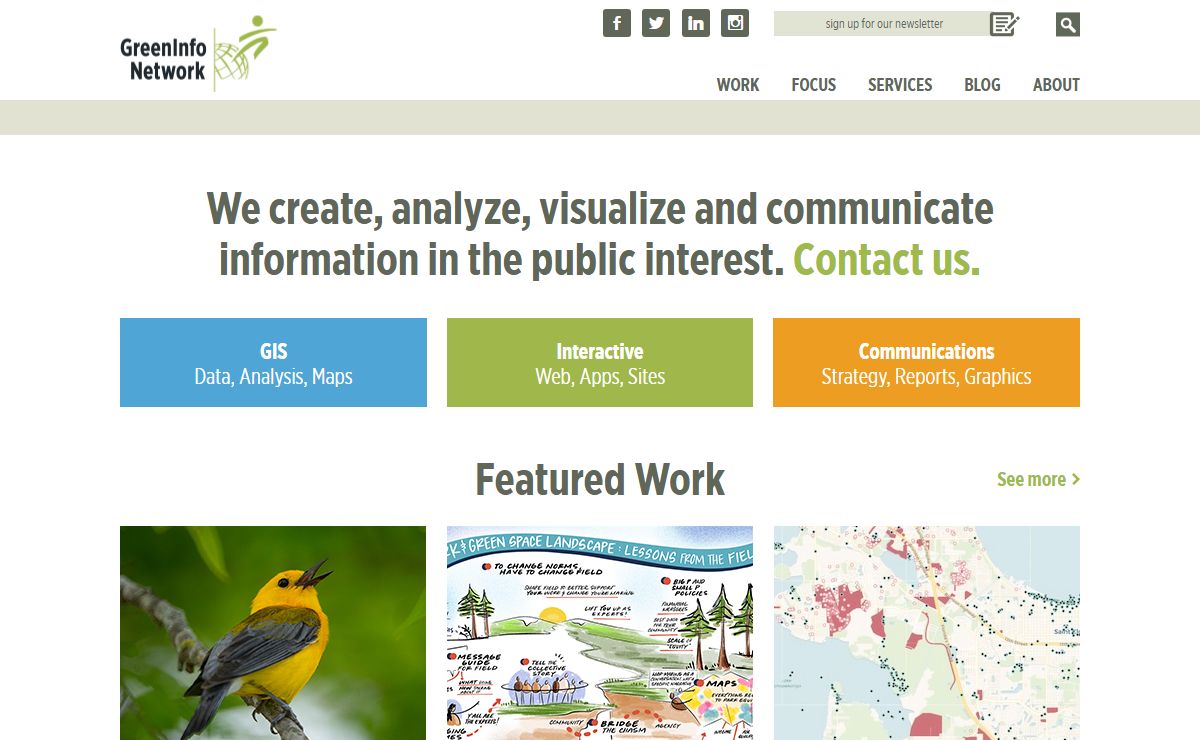 GreenInfo Network | Information and Mapping in the Public Interest