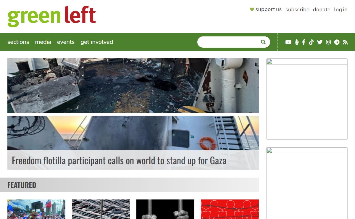 Green Left | For ecosocialist action