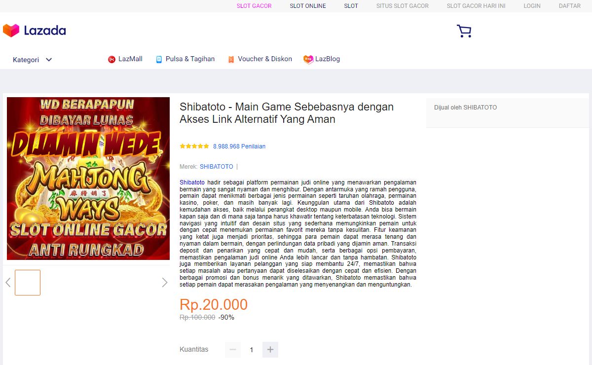 Shibatoto - Main Game Sebebasnya dengan Akses Link Alternatif Yang Aman