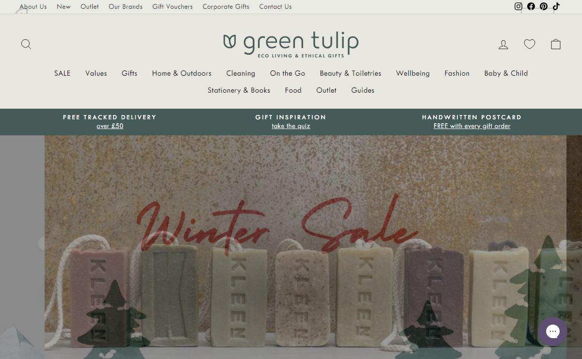 Green Tulip | Ethical & Eco-friendly Gifts & Sustainable Living