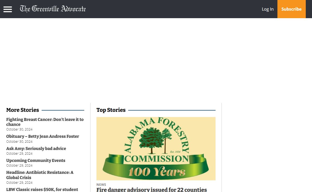 Serving the Camellia City since 1865 | The Greenville Advocate