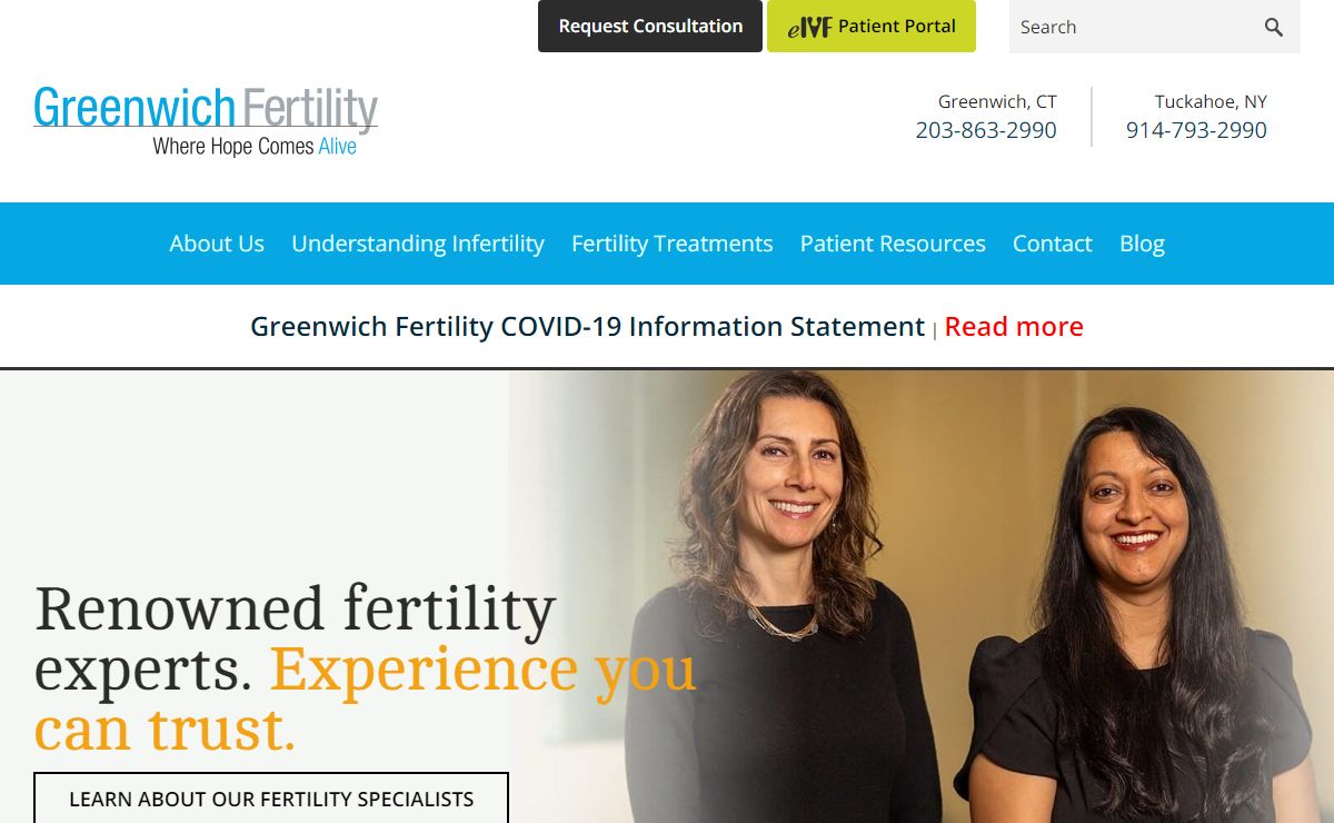 Fertility Centers Greenwich, CT | Greenwich Fertility