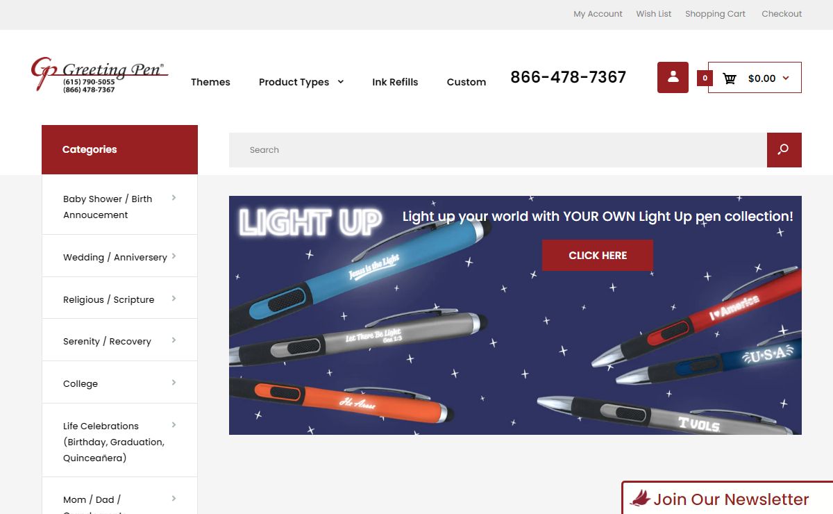 Personalized Rotating Message Pens | Greeting Pen