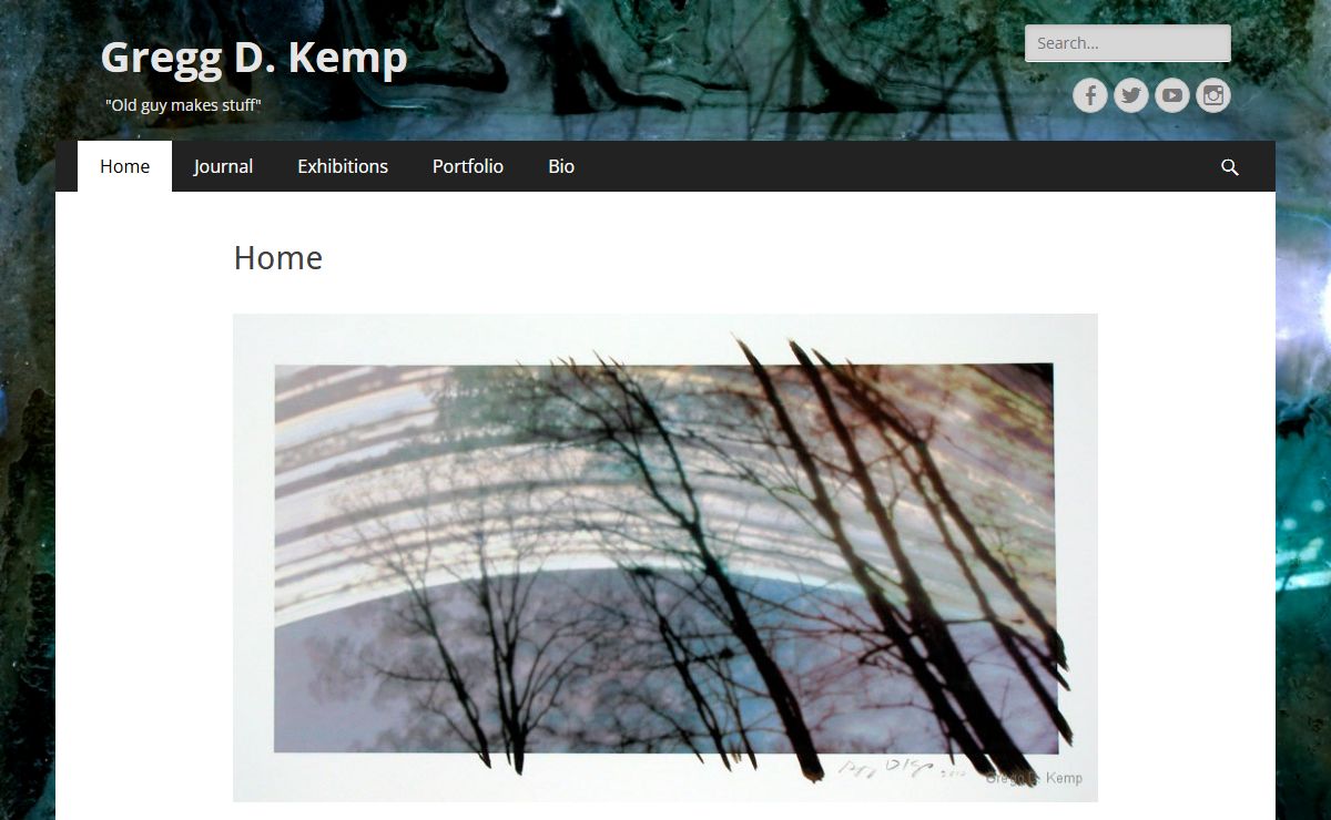 Gregg D. Kemp – "Old guy makes stuff"