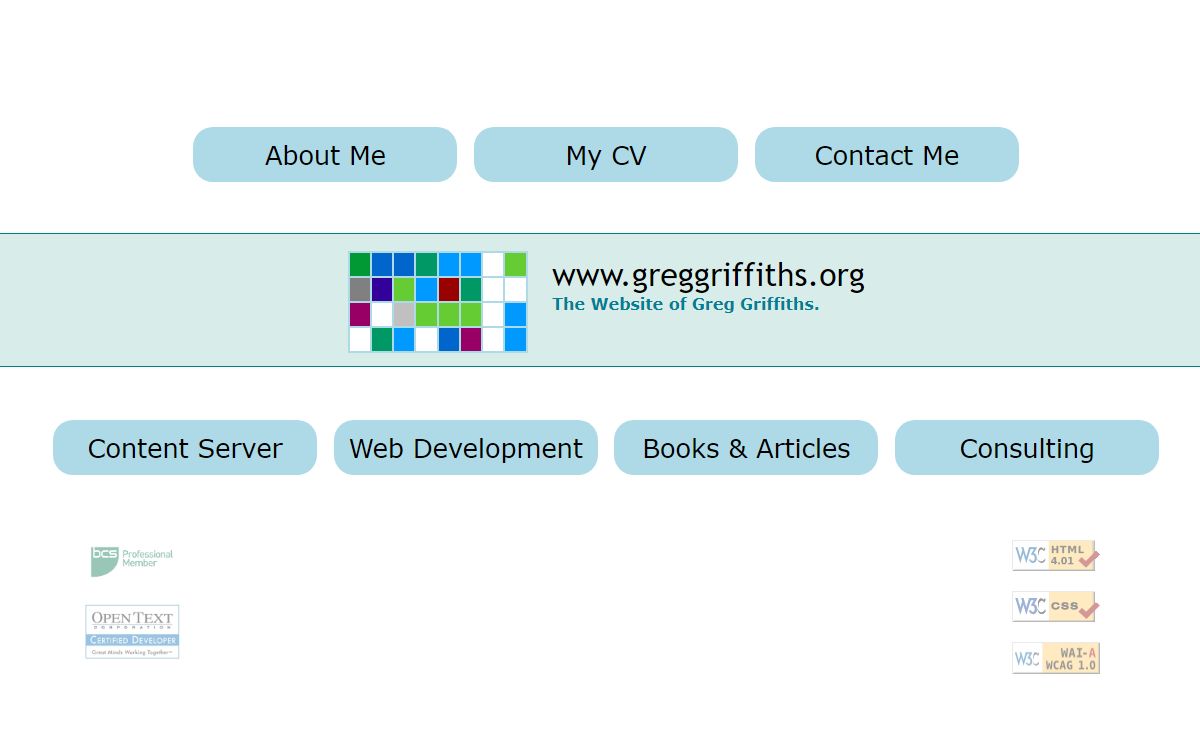 Greg Griffiths - Home Page