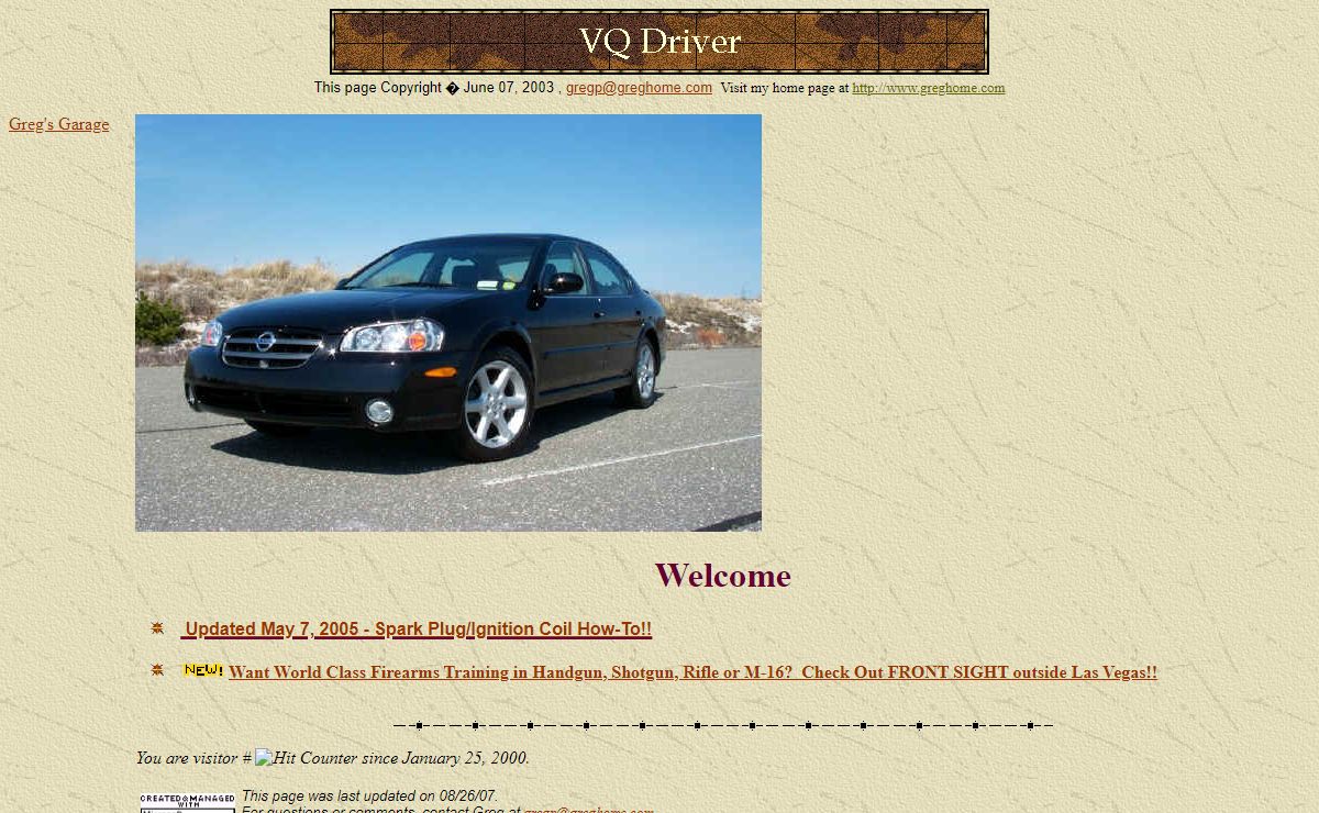 Greg's Home Page
