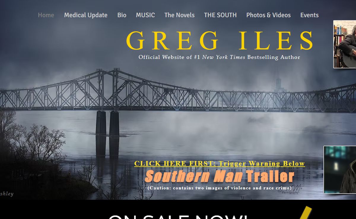 Greg Iles Home Page