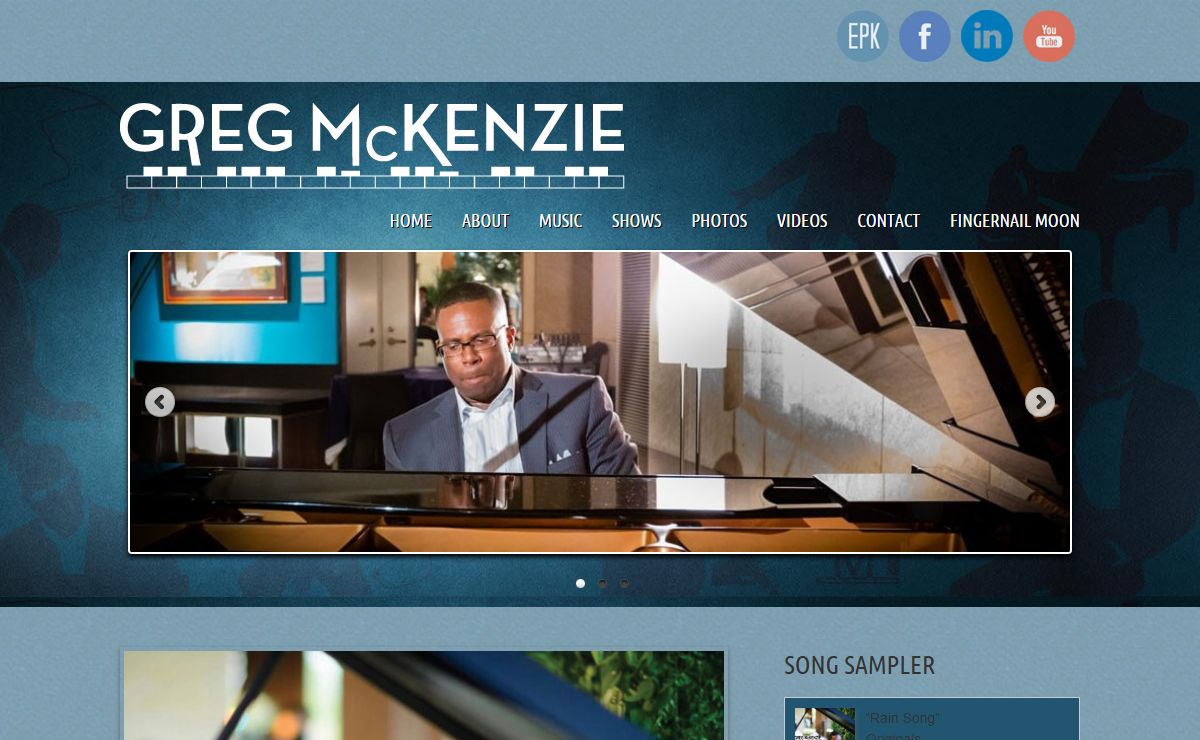 Greg McKenzie | Jazz Pianist