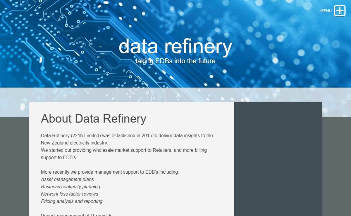 Data Refinery - Energy Analytics