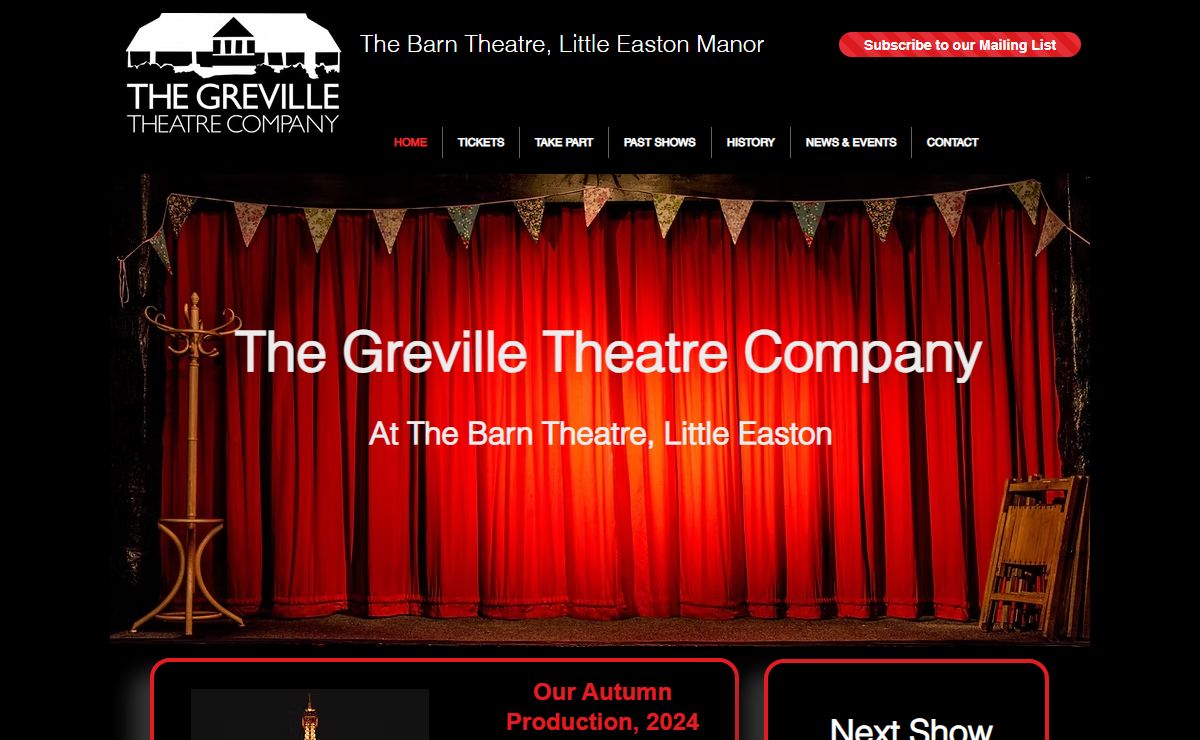 Amateur Drama Company | Greville Theatre Company | United Kingdom