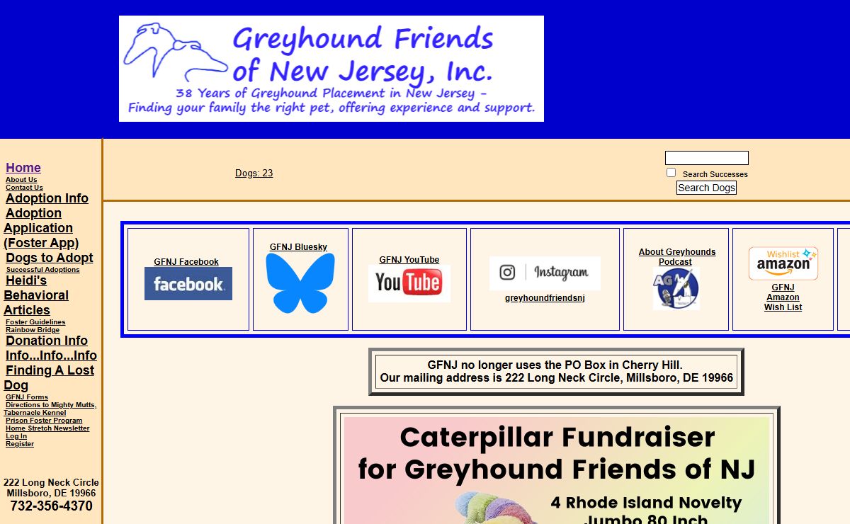 Welcome to Greyhound Friends of NJ, Inc.
