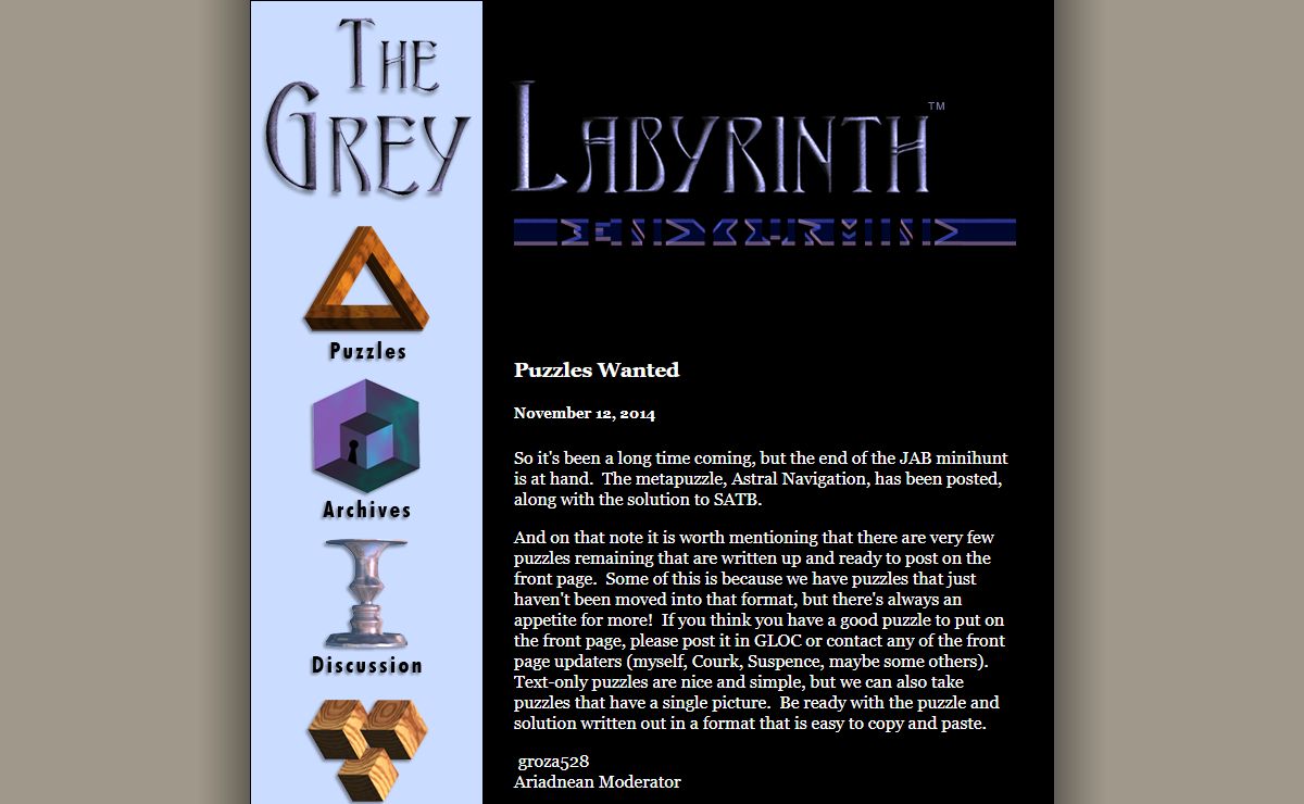 The Grey Labyrinth