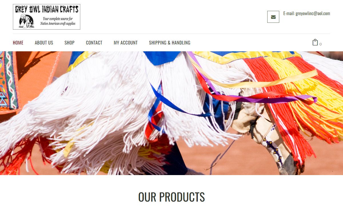 Grey Owl Indian Crafts | Native American Indian Craft Supplies