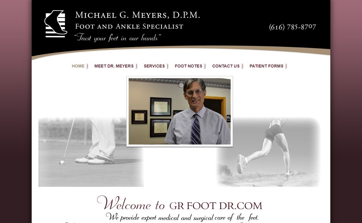 Dr. Michael Meyers, D.P.M - Grand Rapids Podiatrist - (616)785-8707
