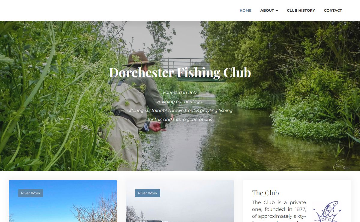 Dorchester Fishing Club – Building our heritage, offering sustainable brown trout & grayling fishing for this and future generations