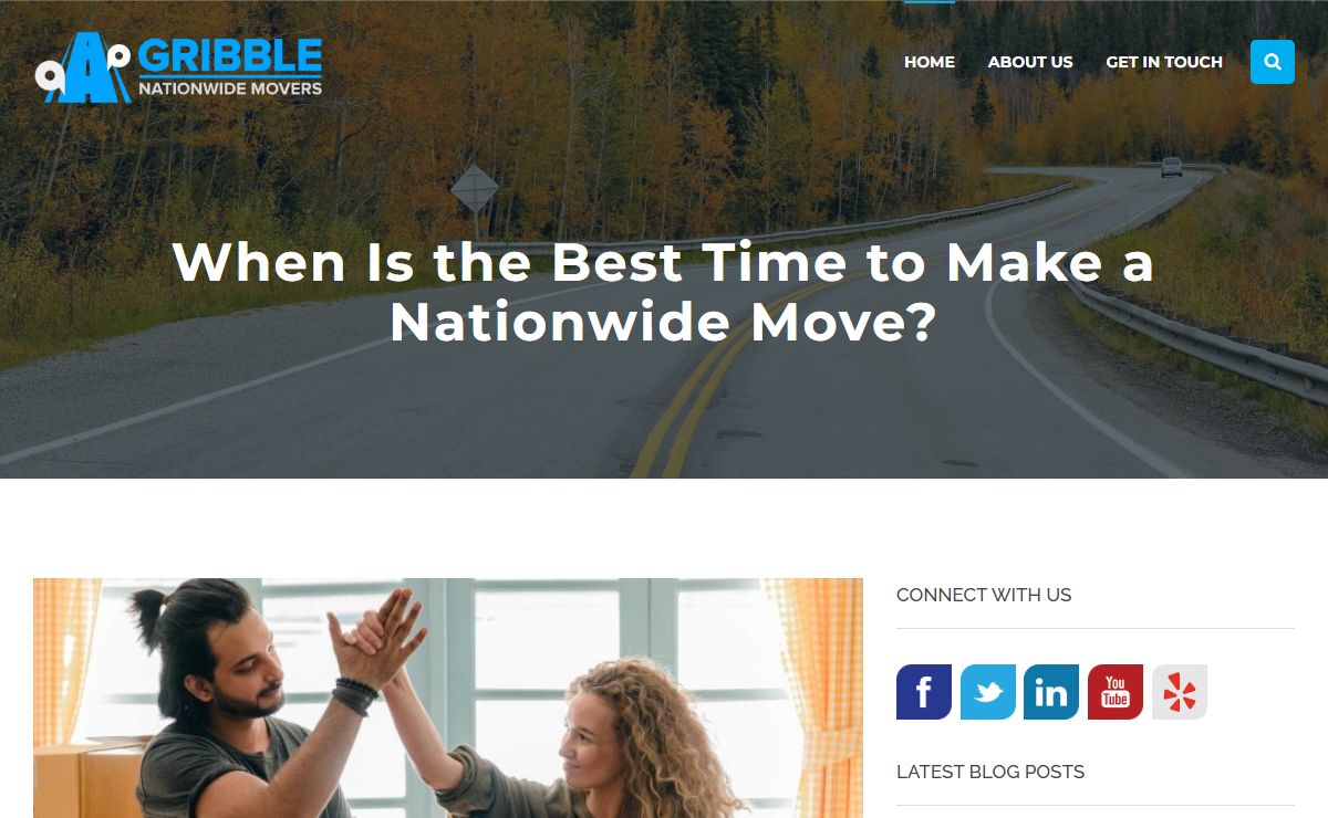 Gribble Nationwide Movers | Top National Moving Company Services In the Nation