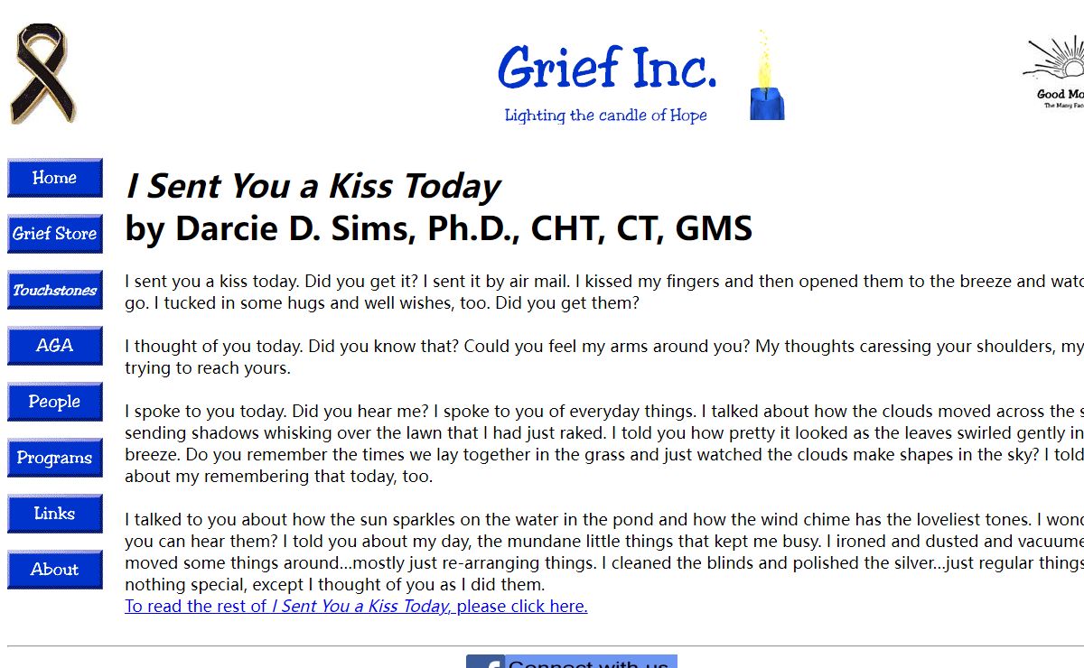 Grief Inc. ... Light the Candle of Hope