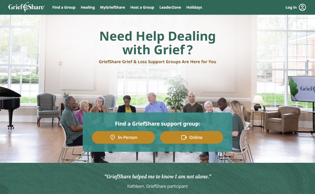 Need Help Dealing with Grief? - GriefShare