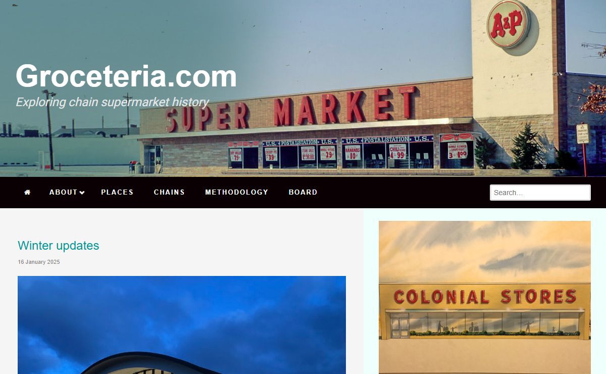 Groceteria.com – Exploring chain supermarket history