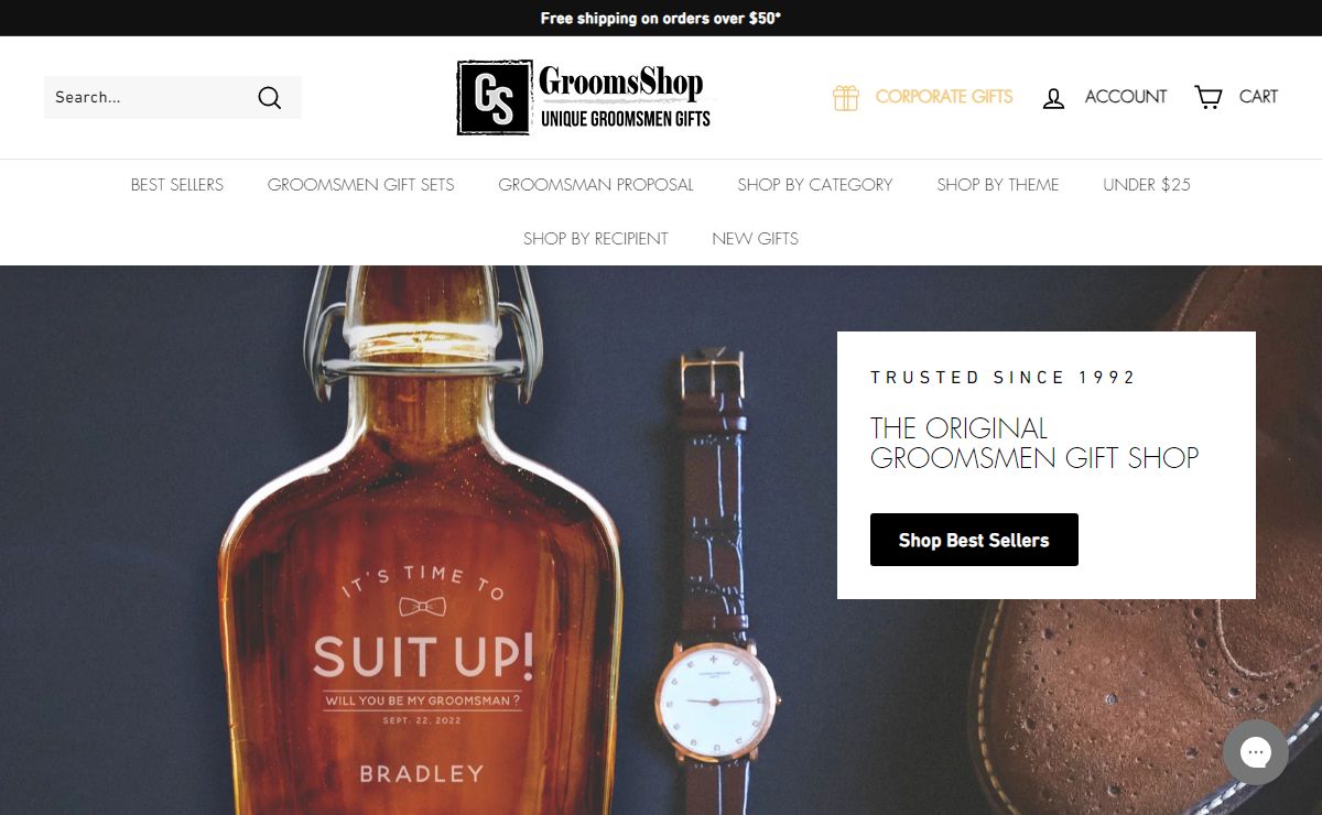 1000+ Groomsmen Gift Ideas - Gifts For Guys Since 1992 – GroomsShop