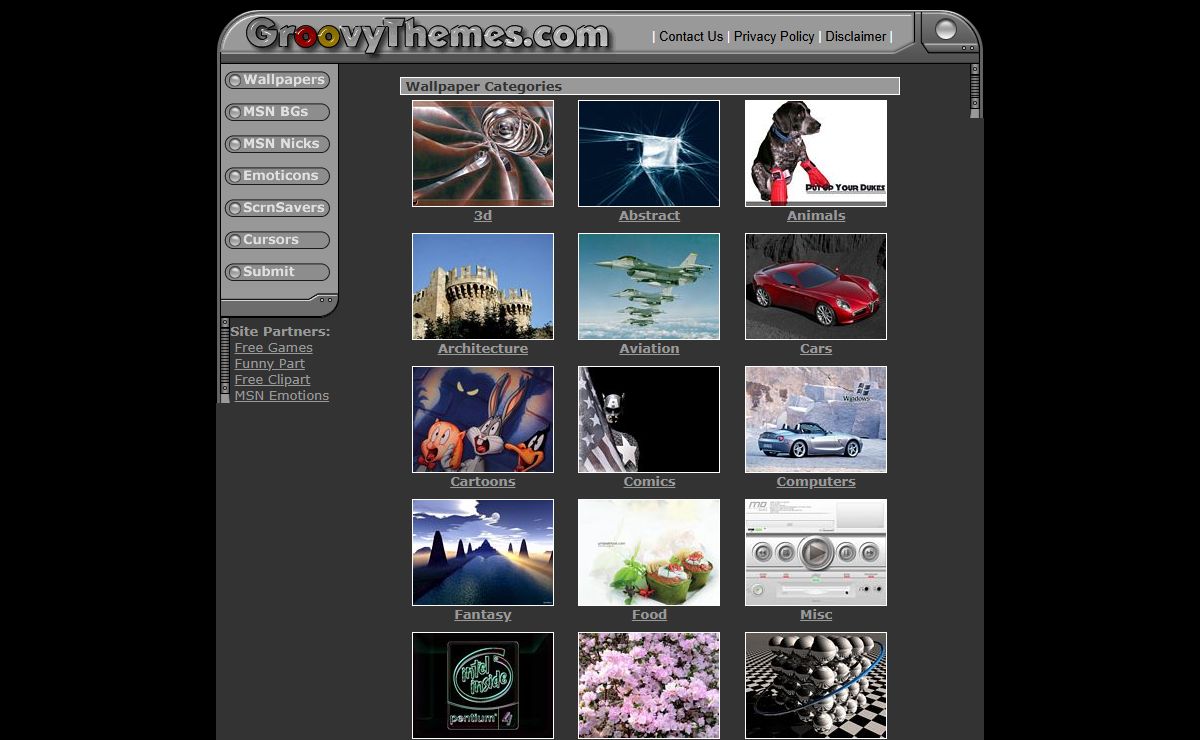Free Wallpapers @ Groovy Themes