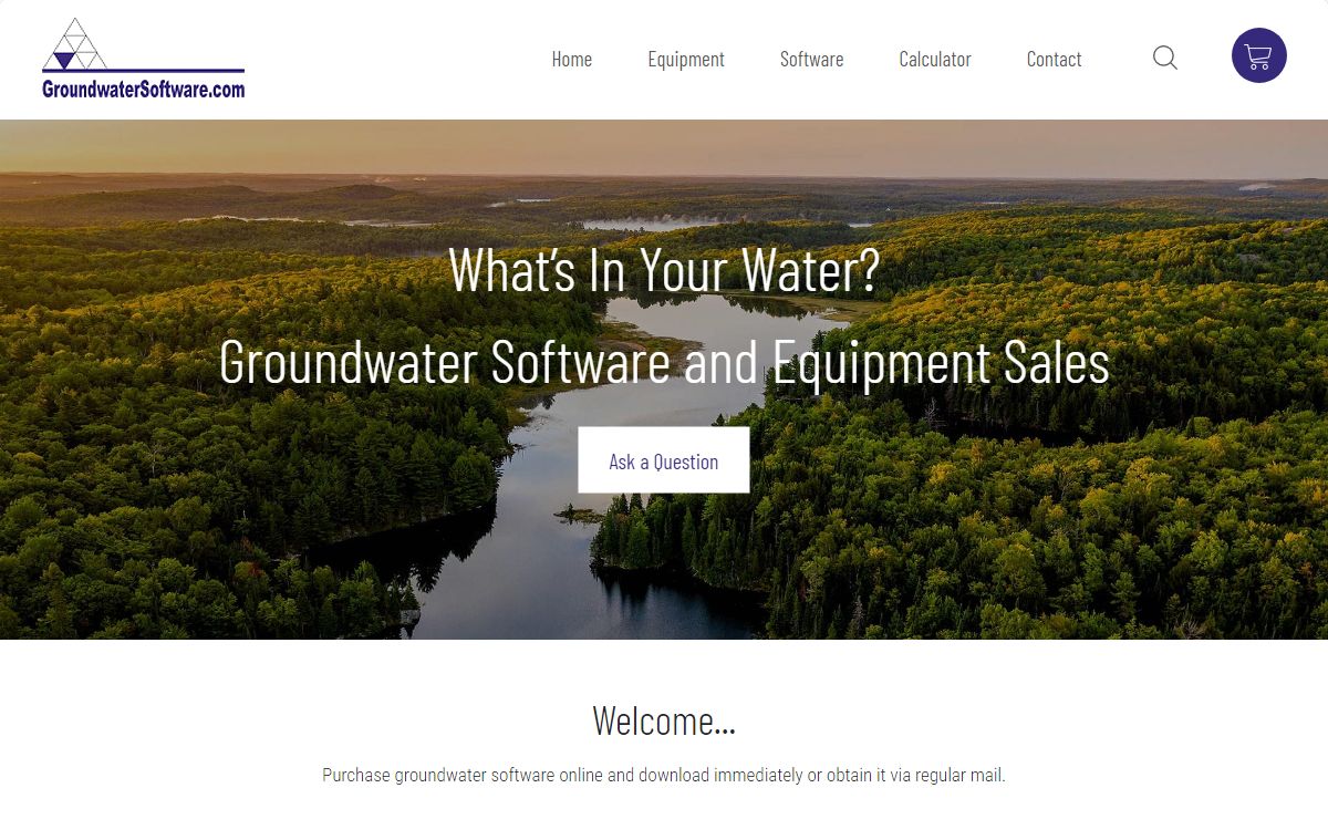 GroundwaterSoftware.com - Solinst, YSI, Equipment, Software
