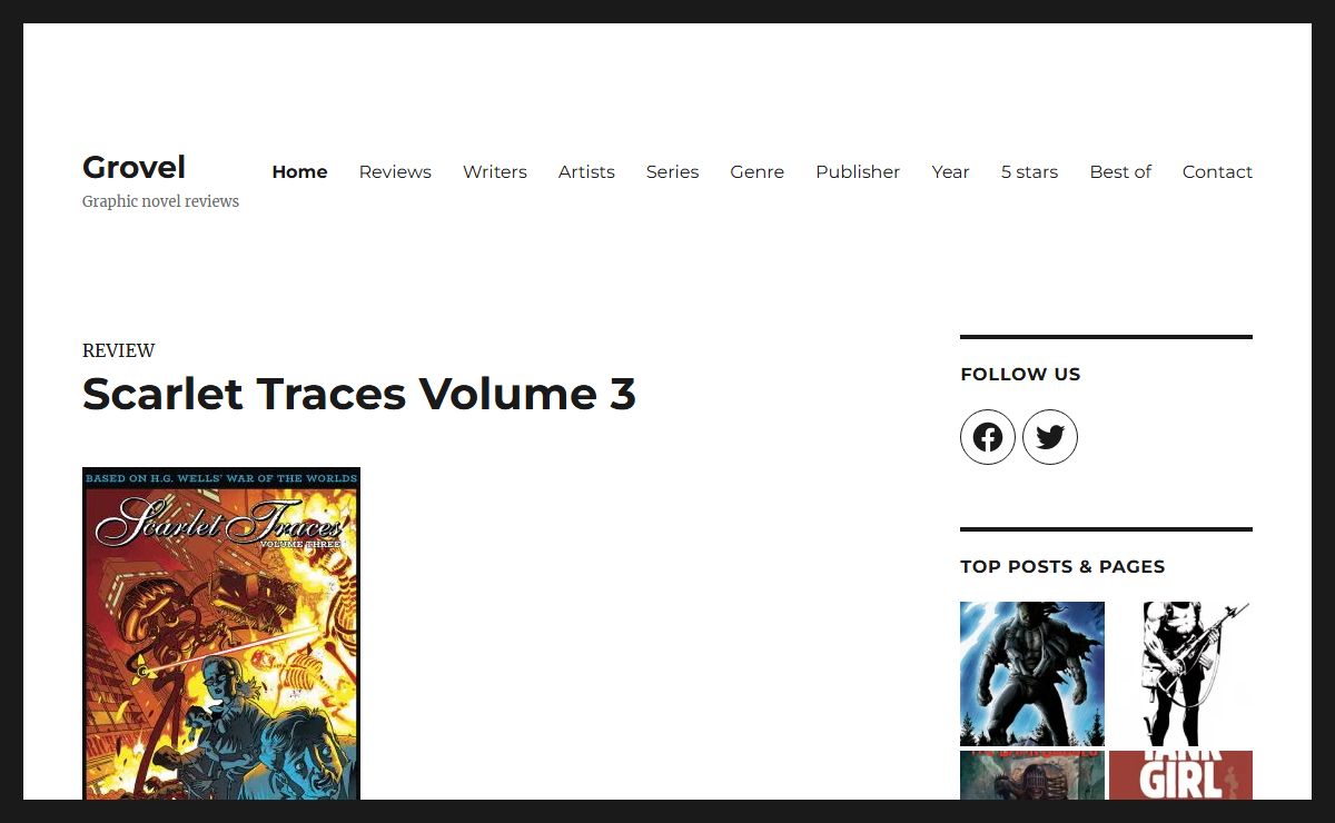 Grovel – Graphic novel reviews