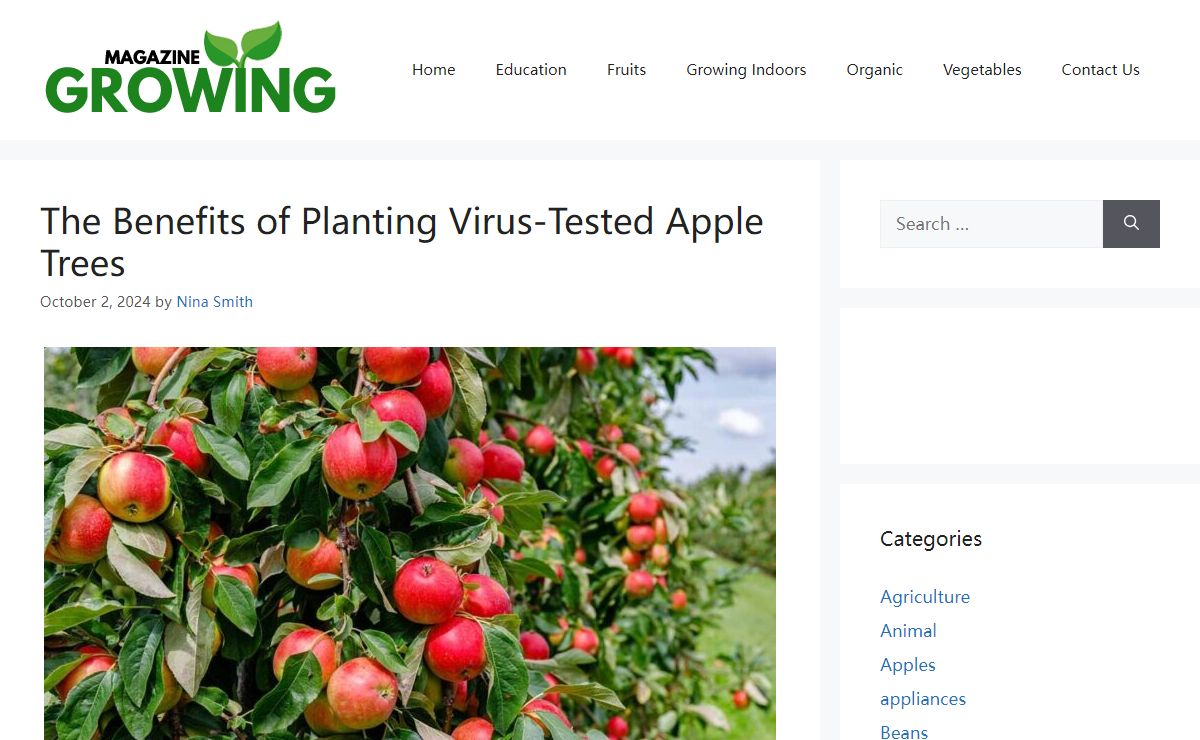 Growing Magazine - For Fruit and Vegetable Growers
