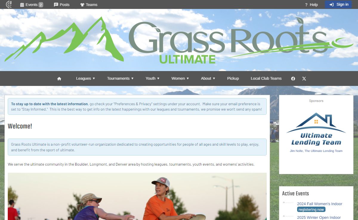 Grass Roots Ultimate