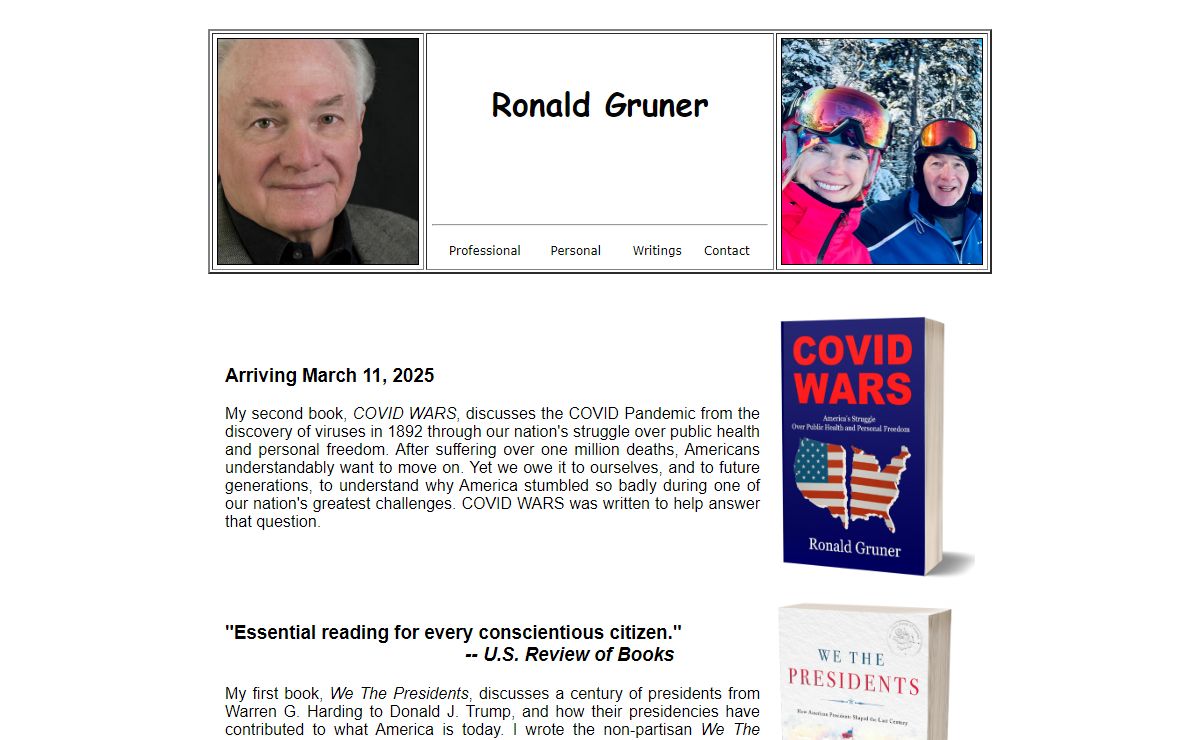 Ron Gruner: Welcome