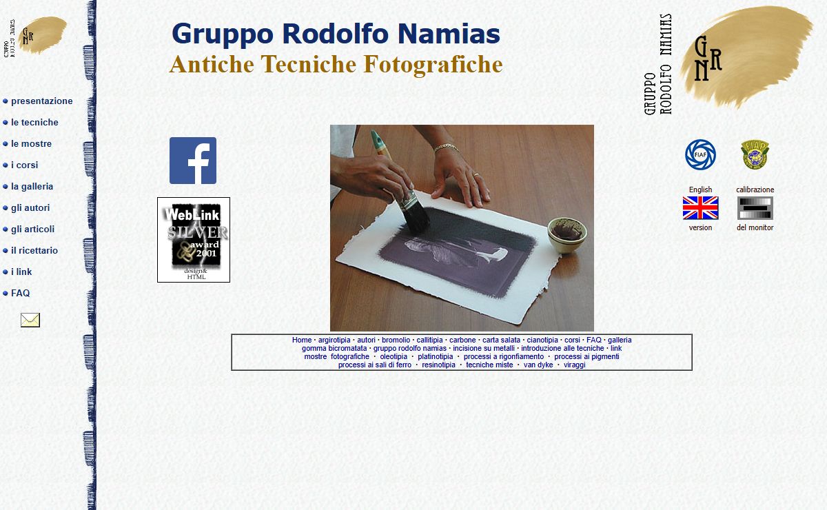 Gruppo Rodolfo Namias - Antiche tecniche fotografiche