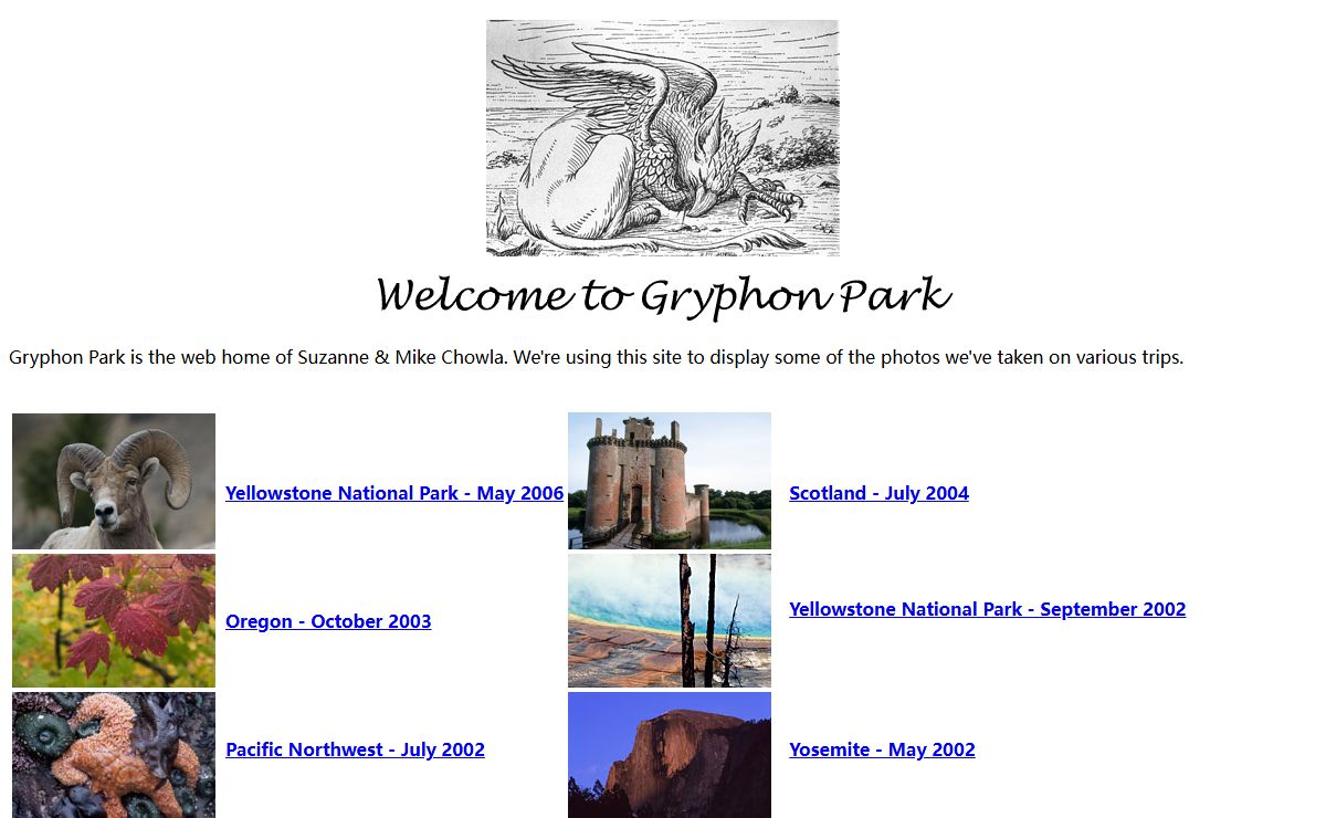 Gryphonpark.com
