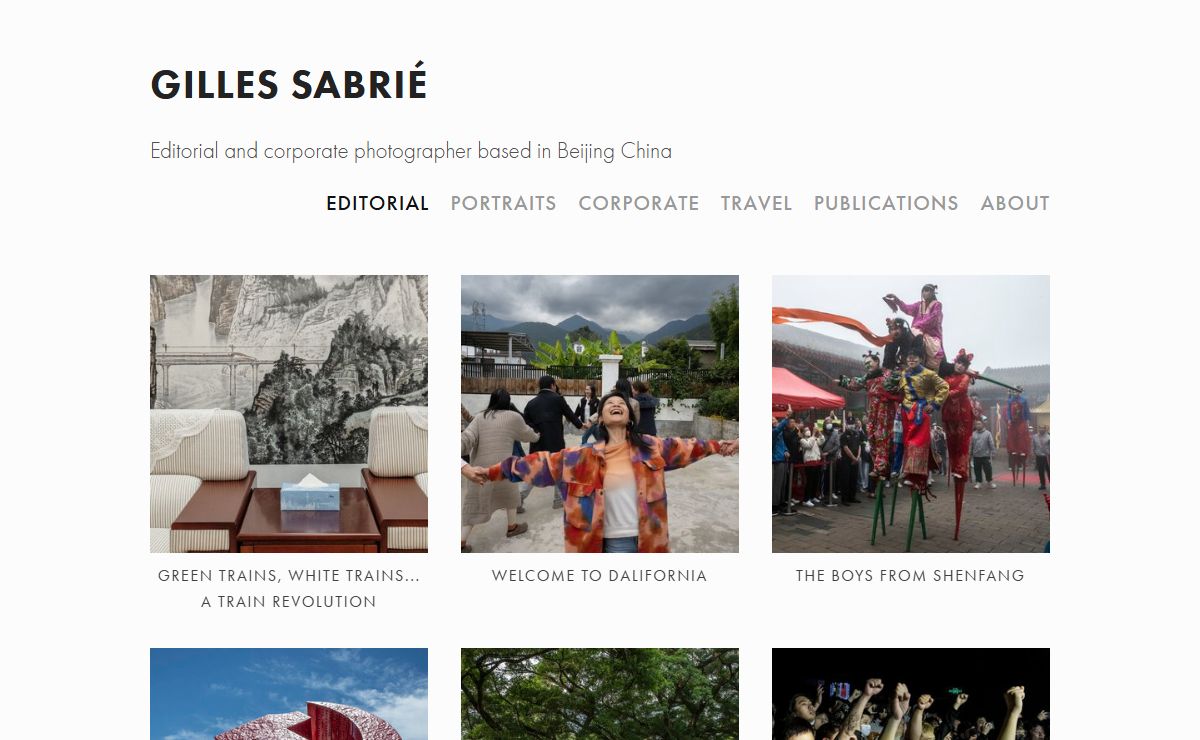 Gilles Sabrié Photography