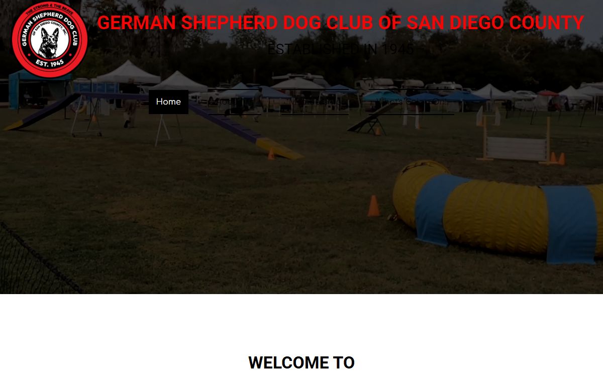 Home German Shepherd Club San Diego County
