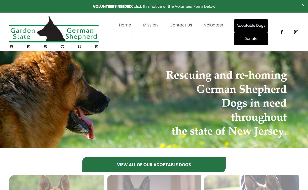 Garden State German Shepherd Rescue