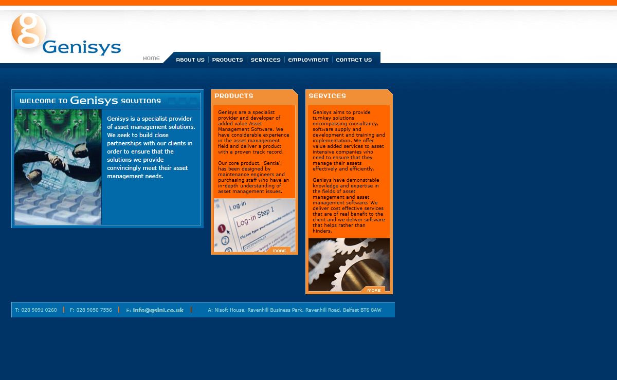 Genisys asset management solutions Asset Management Software Sentia Computerised Maintenance Management System