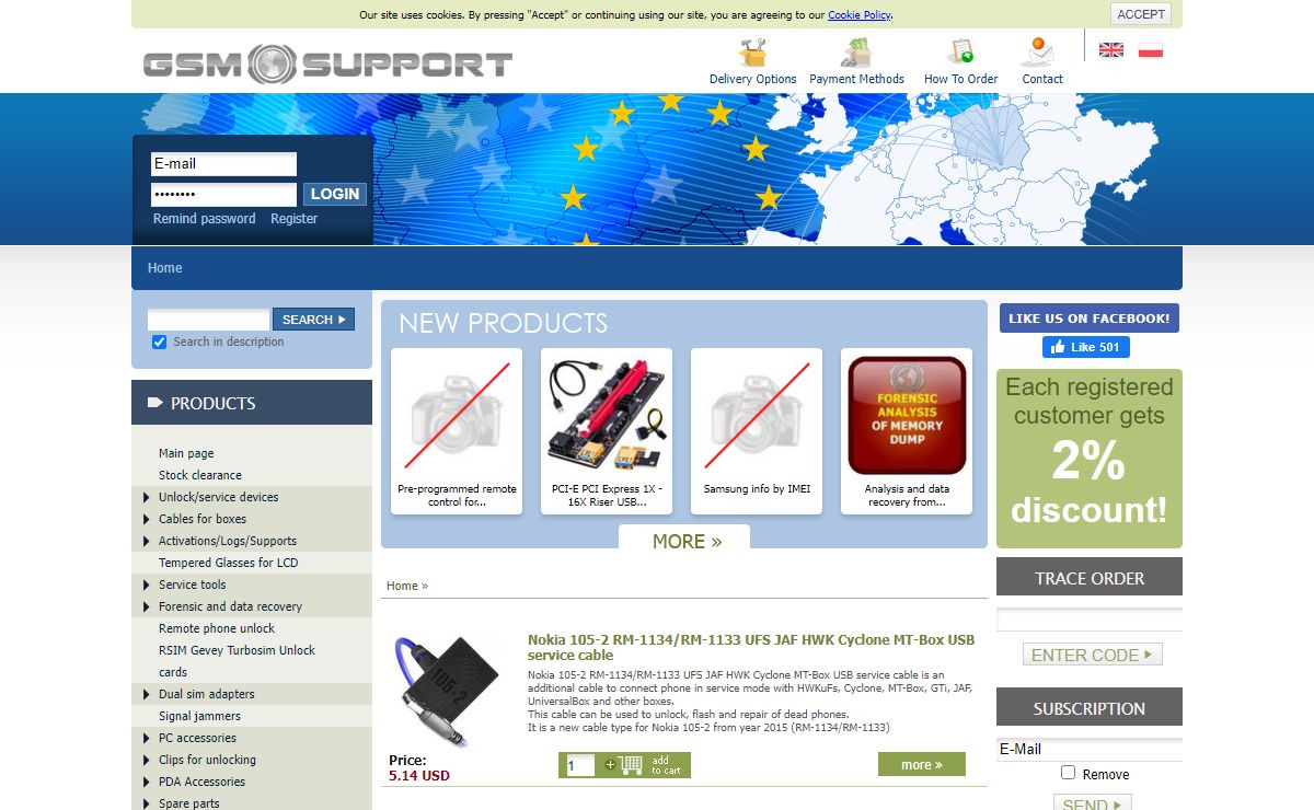 Simlock and unlock GSM Service Accessories and iPhone icloud unlock